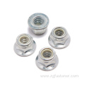 stainless steel flange nylon nuts